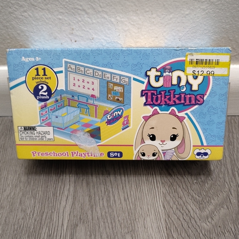 NEW Tiny Tukkins Preschool Playtime Set
